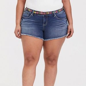Torrid SKINNY SHORT SHORT - VINTAGE STRETCH MEDIUM